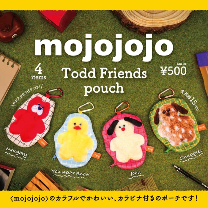 모조조조 mojojojo Todd Friends pouch（재판）