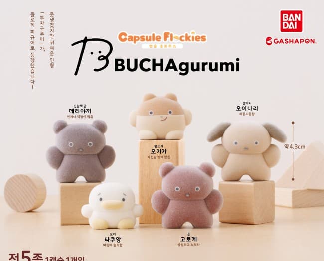 부차구루미 BUCHAgurumi 캡슐 플로키즈