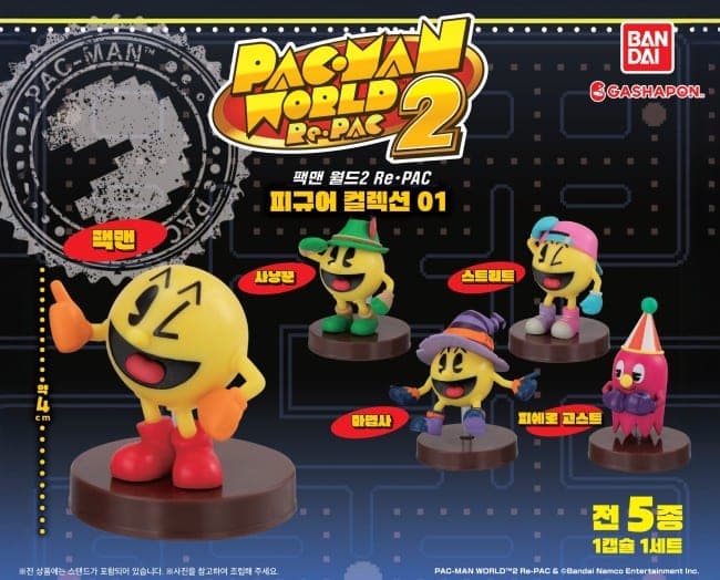 팩맨 PAC MAN 월드 2 Re-PAC 피규어 컬렉션 01