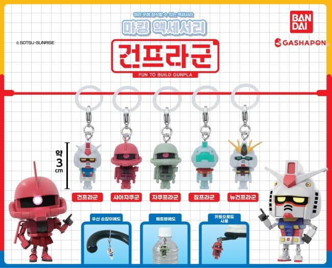 건프라군 마킹(메지루시) 악세서리